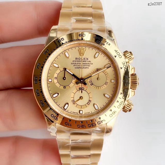 劳力士手表 Rolex宇宙计型迪通拿116508 绿金迪 计时功能腕表 gjs2387