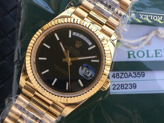 劳力士经典款手表 Rolex最高版本星期日志型3255机复刻男士腕表 gjs3238