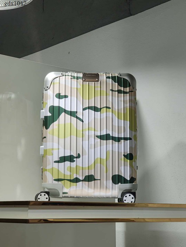 RIMOWA/日默瓦original cabin21寸迷彩登機箱行李箱拉杆箱 gdx1042