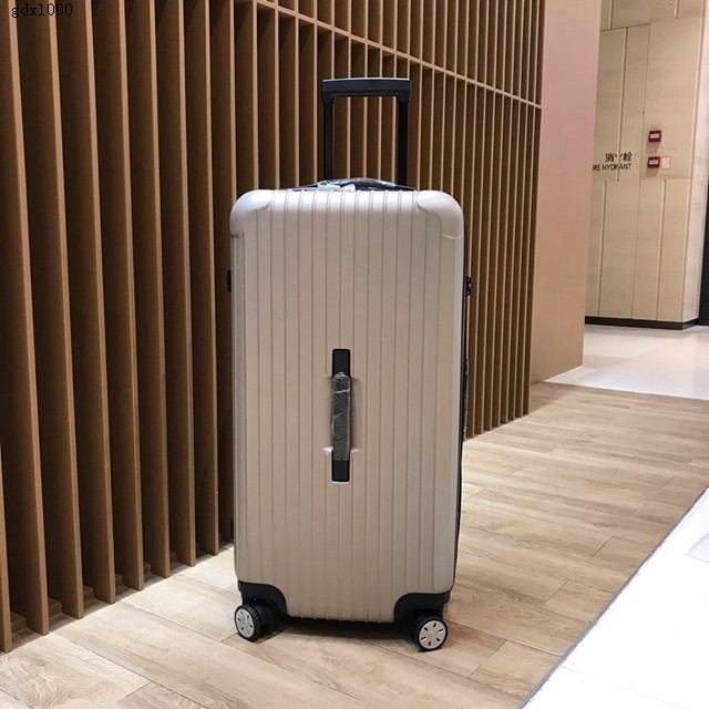 RIMOWA行李箱PC四輪拉杆箱 日默瓦香檳色30寸旅行箱 gdx1090