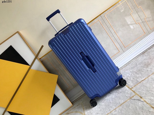 RIMOWA行李箱方胖子四輪拉杆箱 全新色彩系列 型號90043 日默瓦PC拉鏈箱 gdx1201