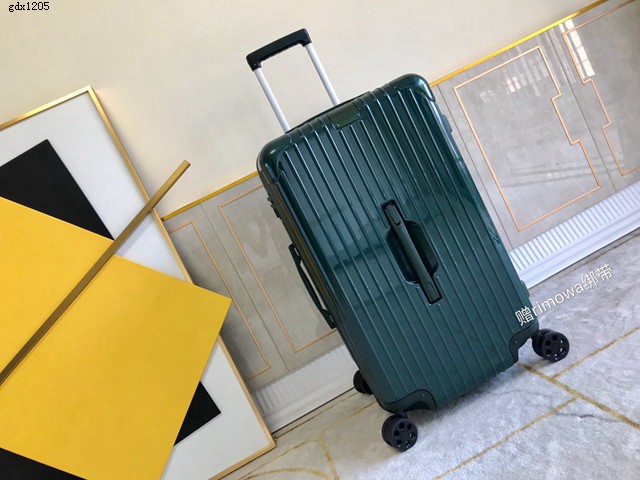 RIMOWA行李箱方胖子四輪拉杆箱 全新色彩系列 型號90043 日默瓦PC拉鏈箱 gdx1205