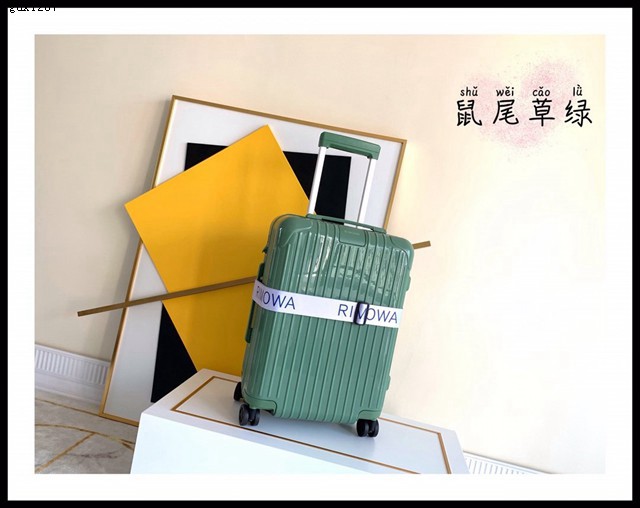 RIMOWA行李箱四輪拉杆箱 型號90080 Rimowa Essential全新色彩系列 日默瓦行李超輕pc拉鏈箱 gdx1207