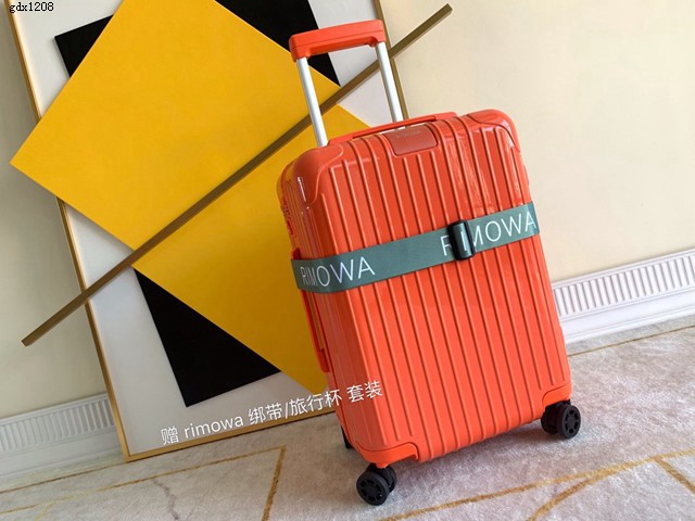 RIMOWA行李箱四輪拉杆箱 型號90080 Rimowa Essential全新色彩系列 日默瓦行李超輕pc拉鏈箱 gdx1208