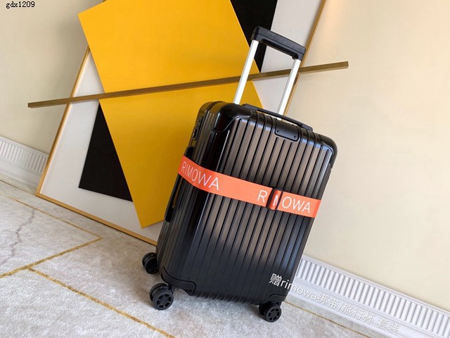 RIMOWA行李箱四輪拉杆箱 型號90080 Rimowa Essential全新色彩系列 日默瓦行李超輕pc拉鏈箱 gdx1209