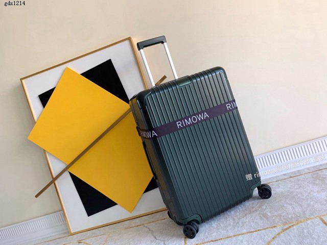 RIMOWA行李箱四輪拉杆箱 型號90080 Rimowa Essential全新色彩系列 日默瓦行李超輕pc拉鏈箱 gdx1214