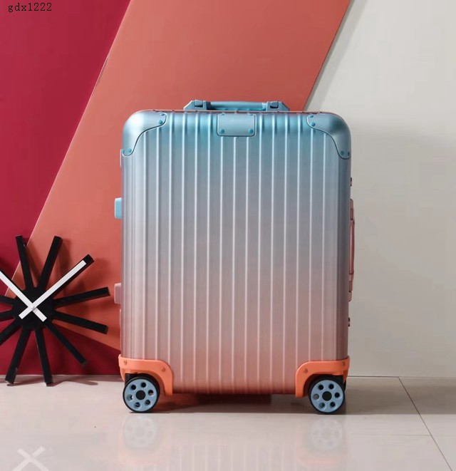 RIMOWAx Alex Israel限量聯名系列行李箱四輪拉杆箱 日默瓦彩色旅行箱 gdx1222