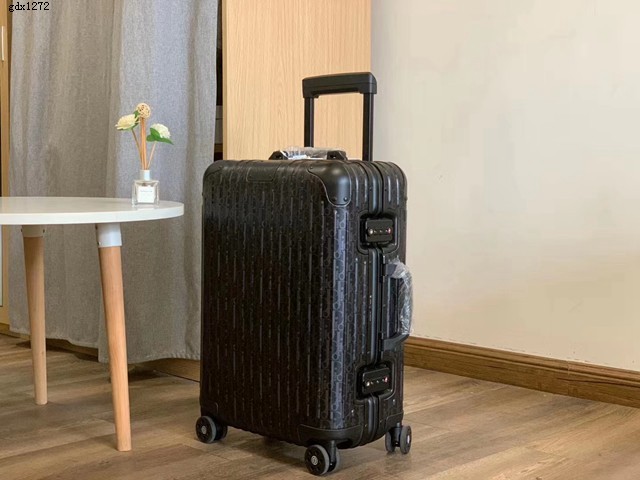 Rimowa X Dior合作限量款原單彈跳拉杆行李箱 巴黎春夏新品旅行箱 gdx1272