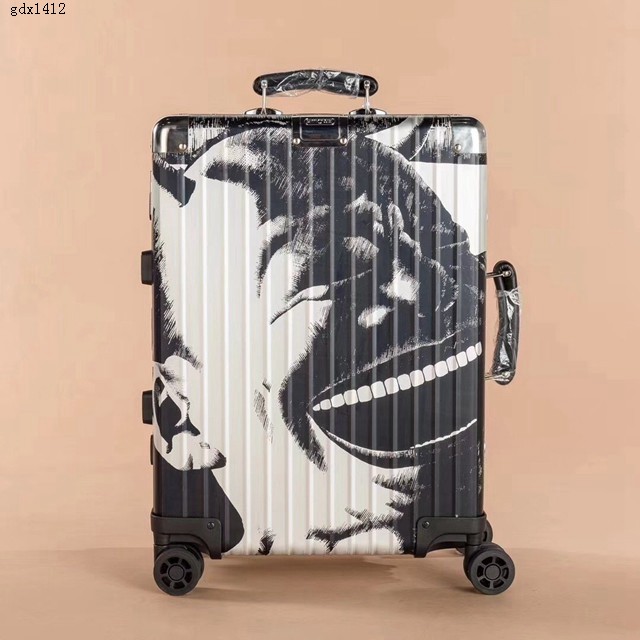 RIMOWA拖箱 嶽敏君限量版 日默瓦鋁鎂合金系列拉杆箱行李箱旅行箱 gdx1412