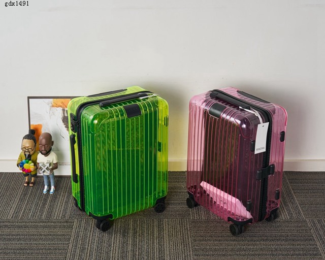 RIMOWA行李箱四輪拉杆箱 日默瓦全新限量版Essential Neon霓虹系列登機箱 gdx1491