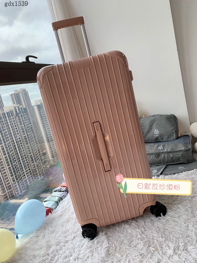 RIMOWA行李箱四輪拉杆箱 日默瓦Trunk方胖子運動版pc款TFBOYS易烊千璽代言彩色行李箱 gdx1539