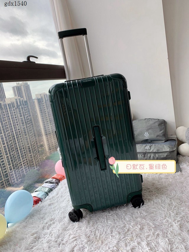 RIMOWA行李箱四輪拉杆箱 日默瓦Trunk方胖子運動版pc款TFBOYS易烊千璽代言彩色行李箱 gdx1540