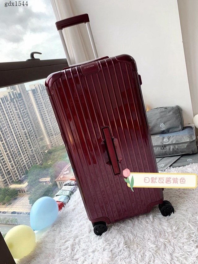 RIMOWA行李箱四輪拉杆箱 日默瓦Trunk方胖子運動版pc款TFBOYS易烊千璽代言彩色行李箱 gdx1544