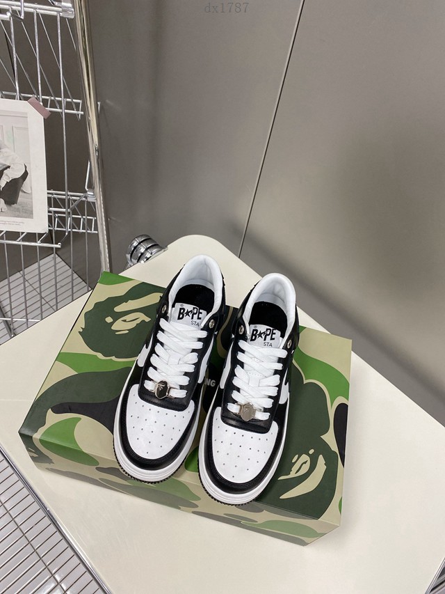 BAPE STA專櫃2022春夏全新明星同款滑板鞋情侶款運動板鞋 dx1787