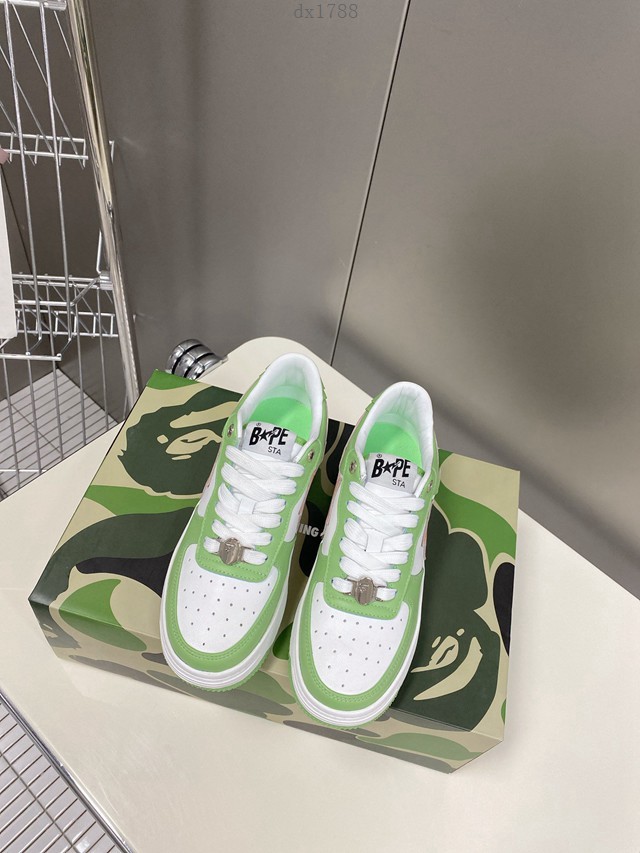 BAPE STA專櫃2022春夏全新明星同款滑板鞋情侶款運動板鞋 dx1788