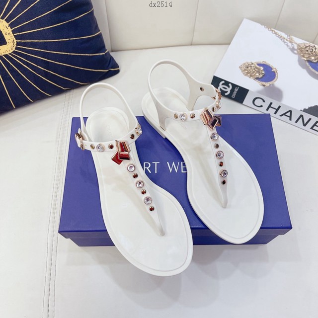 Stuart Weitzman高版本2022SS專櫃新款涼鞋 香香果凍鞋 dx2514