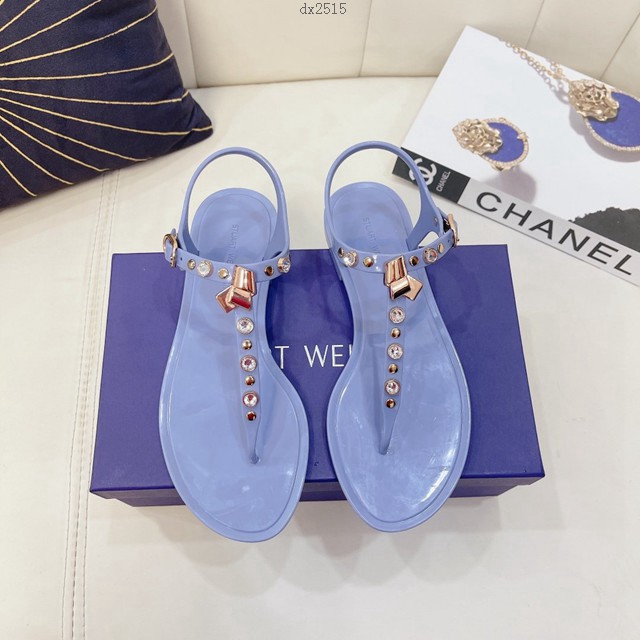 Stuart Weitzman高版本2022SS專櫃新款涼鞋 香香果凍鞋 dx2515