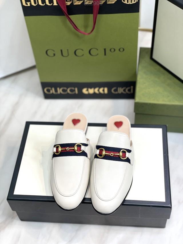 gucci古馳2022新色全新升級版本羊皮織帶馬銜扣半拖 純銅馬銜扣 dx2903