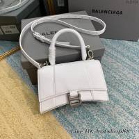 Balenciaga專櫃爆款手提肩背女包 巴黎世家鑽石紋xs小號Hourglass沙漏包 fyj1024