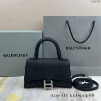 Balenciaga專櫃爆款新閃閃沙漏包 巴黎世家原單手提肩背包 8896閃金 fyj1249