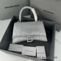 Balenciaga專櫃爆款燙磚重手工中號沙漏包手提包 巴黎世家Hourglass沙漏包 款號：8895 fyj1487