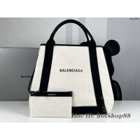 Balenciaga專櫃爆款大號手提購物袋 巴黎世家經典款棉質帆布包 fyj1540