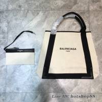 Balenciaga專櫃經典爆款帆布購物袋手提包 巴黎世家大號托特帆布包 fyj1675