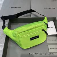 Balenciaga專櫃經典爆款男女同款腰包 巴黎世家帆布胸包腰包 fyj1688