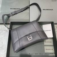 Balenciaga巴黎世家專櫃爆款大號灰色Hourglass沙漏包 fyj1827