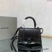 Balenciaga專櫃爆款手搓紋鑽扣xs號手提包 巴黎世家Hourglass沙漏包 fyj1897