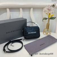 Balenciaga專櫃男女款巴黎世家Everyday Camera Mini熱賣相機包手提版斜挎小包 fyj1923