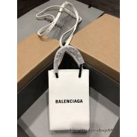 Balenciaga專櫃爆款牛皮購物袋 巴黎世家手提肩背迷你女包手機包 fyj1988