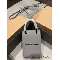 Balenciaga專櫃爆款牛皮購物袋 巴黎世家手提肩背迷你女包手機包 fyj1990