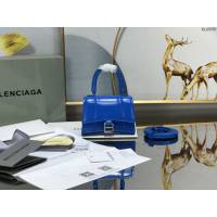 Balenciaga專櫃爆款巴黎世家全新Hourglass迷你金色鱷魚沙漏包 fyj2030