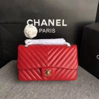 CHANEL女包 1112 中號25cm 進口小羊皮 香奈兒單肩包 Chanel斜挎女包 djc1094