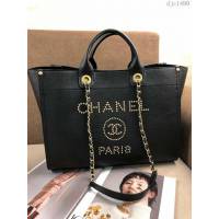 CHANEL女包 2018秋冬釘珠款 克色鎏金扣 全手工釘珠 小顆粒魚子醬皮 香奈兒手提袋 肩背包 djc1499