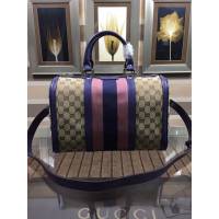 Gucci高仿專櫃女包 247205 古馳專櫃新款枕頭包 Gucci中號波士頓包  gqy1848