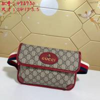 Gucci腰包 493930 古馳GUCCI新款腰包系列 虎頭標小號腰包  gqy1864