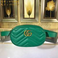 Gucci腰包 476434 GUCCI古馳GG Marmont系列 DSVRT 女士腰包  gqy2567