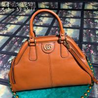 Gucci高仿專櫃女包 516459 古馳托特包 古奇BELLE系列手袋 Gucci中號手提購物袋  gqy2896