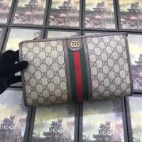 Gucci手包 598234 古馳新款Ophidia系列 GG洗漱包 Gucci手拿包  gqy3078