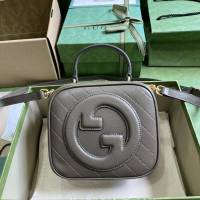 gucci專櫃新款原廠皮手袋單肩斜挎包 古馳Gucci Blondie系列手提包 jcp1144