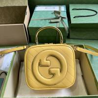 gucci專櫃新款原廠皮手袋單肩斜挎包 古馳Gucci Blondie系列手提包 jcp1145