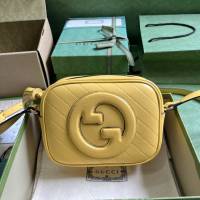 gucci專櫃新款原廠皮斜挎包手袋 古馳Gucci Blondie系列小號肩背包 jcp1155