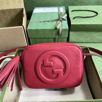 gucci專櫃新款原廠皮斜挎包手袋 古馳Gucci Blondie系列小號肩背包 jcp1158