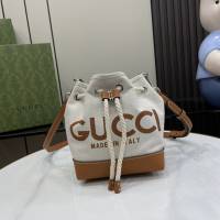 gucci專櫃2024早春系列帆布手提袋 古馳飾Gucci印花迷你肩背包 jcp1614