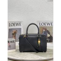 Loewe專櫃2022新款全皮純色手提肩背斜挎女包 羅意威大號Amazono手提包 10523 lyw1020