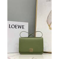 Loewe專櫃2022全新Goya系列中號手袋 羅意威爆款純色全皮肩背斜挎女包 lyw1067