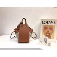 Loewe專櫃2022新款迷你hammock手袋 羅意威手提肩背女包迷你版吊床包 10393 lyw1078