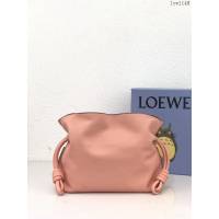 Loewe專櫃2022新款小牛皮肩背女包 羅意威Flamenco clutch系列升級版福袋大號 10856 lyw1149